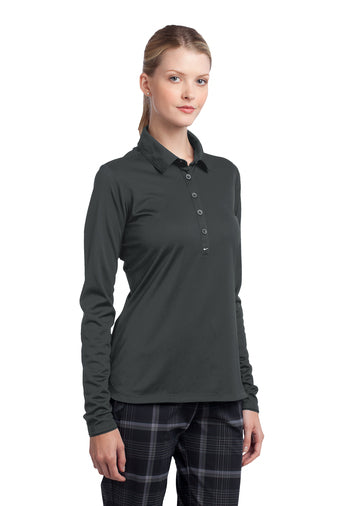 Nike Ladies Long Sleeve Dri-FIT Stretch Tech Polo