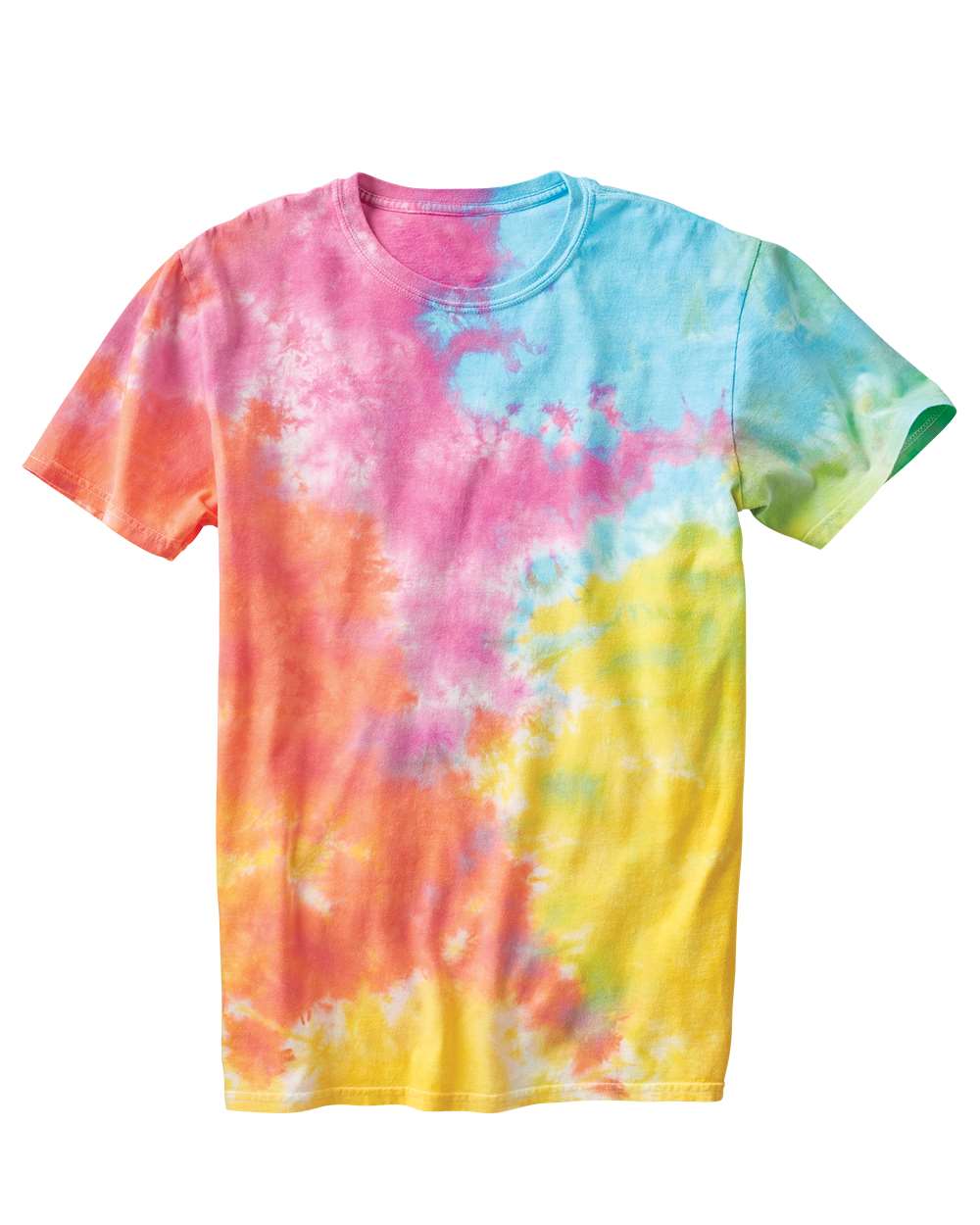 Dyenomite - Slushie Crinkle Tie-Dyed T-Shirt - 640VR